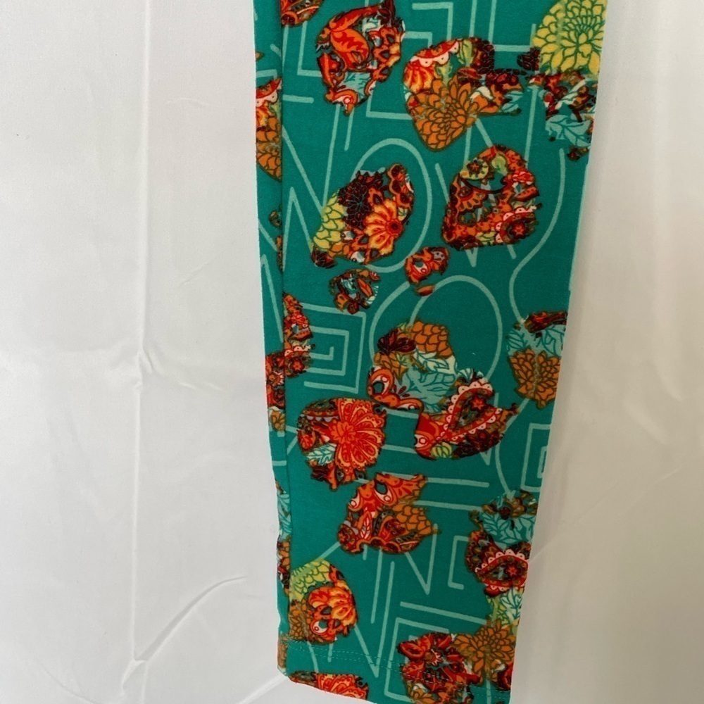 Lularoe/ One Size  Print Leggings​​​​​​​​​​​ - Picture 2 of 9